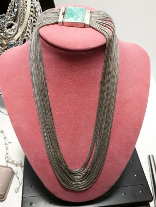 Vtg Art Deco necklace Fishel and Nessler FN Co Extremely Rare Find SHIPS 8