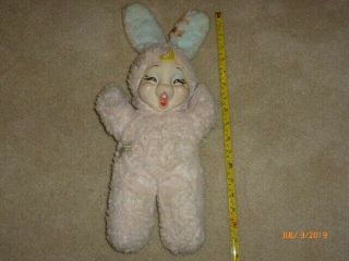Adorable Vintage 1950 ' s ? Rushton Star Creation Stuffed Rabbit 2