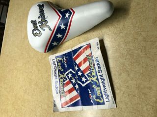 Vintage Evel Knievel Bicycle Bmx Seat In Shape Evel Knievel On Seat