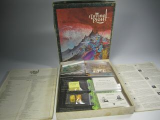 Divine Right War Game 1979 Tsr 1008 Vintage