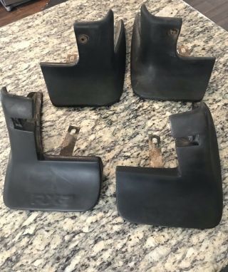 Mazda Rx7 Fc 1986 - 91 Mud Flaps Fenders Front Or Rear Rare