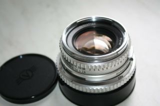 Vintage Chrome Hasselblad Carl Zeiss C Planar 80mm 2.  8 Made In W - Germany