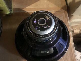 Rare Old School OZ Audio 250L Superman Logo 10 Car Stereo Subwoofer Audio Sub 2