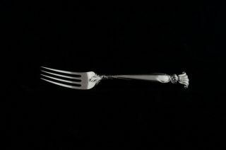 Wallace Romance Of The Sea Sterling Silver Lunch Fork - 7 1/4 "