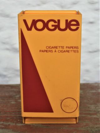 Vintage Vogue Cigarette Rolling Paper Store Display Dispenser Canadian