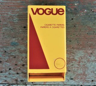 Vintage Vogue Cigarette Rolling Paper Store Display Dispenser Canadian 8