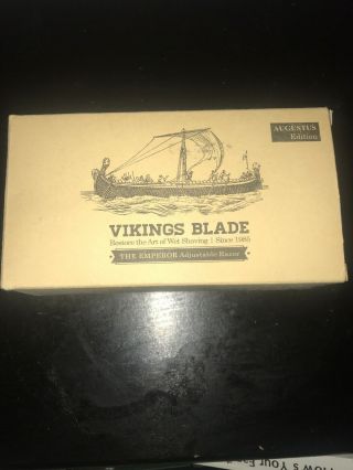 Vikings Blade The Emperor Adjustable Safety Razor,  Augustus Edition (vintage.