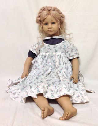 Vintage 1986 Annette Himstedt Doll - Ellen - Barefoot Children Series