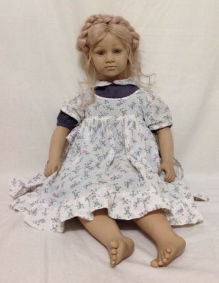 Vintage 1986 Annette Himstedt Doll - Ellen - Barefoot Children Series 4