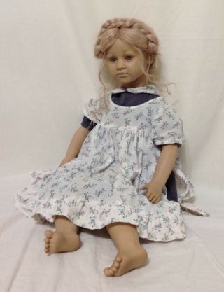 Vintage 1986 Annette Himstedt Doll - Ellen - Barefoot Children Series 5