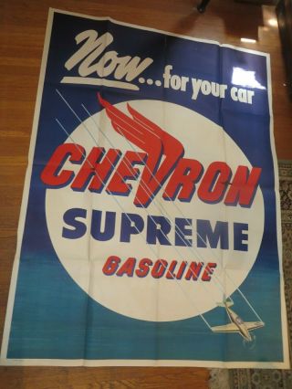 Vintage 1940 ' s Posters Standard Oil Huge 3