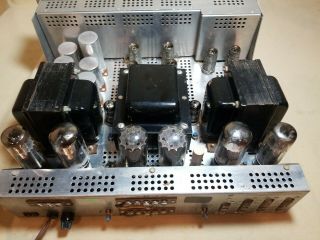 H.  H.  SCOTT STEREOMASTER 222 STEREO DYNAURAL VINTAGE TUBES VERY RARE 11