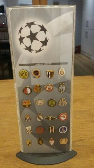 Vintage Champions League Pin Badges