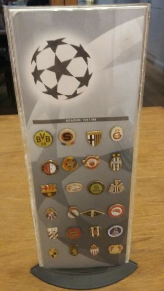Vintage Champions League Pin Badges 2