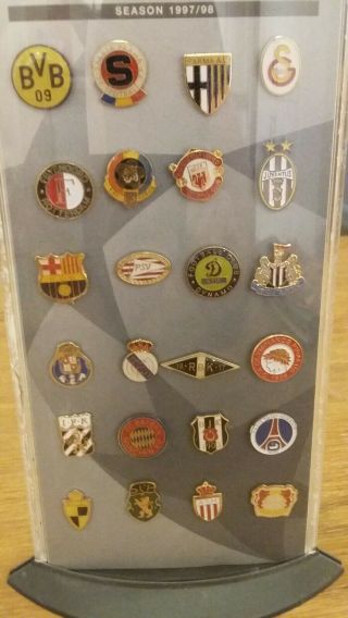 Vintage Champions League Pin Badges 3