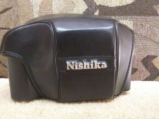 Vintage Nishika N8000 35mm 3D Camera Twin Light 3010 Flash GREAT 9