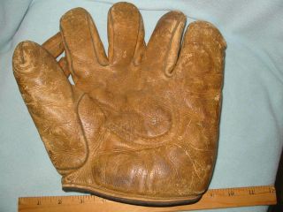 Vintage Nokona G - 1 Us Army Military Issue Split Finger Baseball Glove Marked Usa