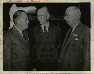 1940 Press Photo Gen George Marshall With Thomas Morgan & Thomas Beck