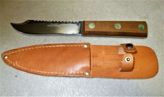 Vintage Case Fishing Knife 5700 Chr Case Xx Chromium With Scabbard
