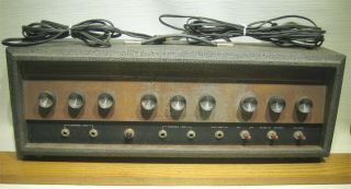 Vintage 1960s Sears Silvertone Model 1484 Tube Guitar Music Amplifier Amp