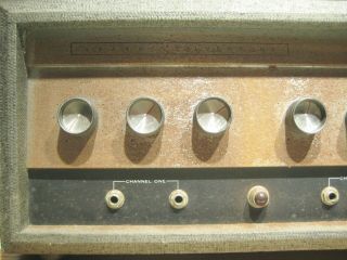 Vintage 1960s Sears Silvertone Model 1484 Tube Guitar Music Amplifier Amp 2