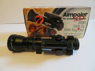 Vintage Aimpoint Xd 5000 2x Mag Dot Sight