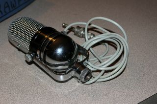 NOS Vintage 1960 ' s Calrad 500 - C Dual Crystal Pill Microphone 5