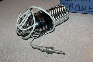 NOS Vintage 1960 ' s Calrad 500 - C Dual Crystal Pill Microphone 7