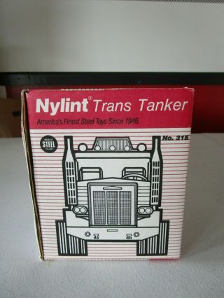 Vintage NYLINT TRANS TANKER SMUCKER ' S 6