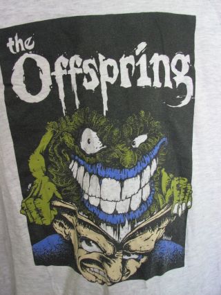 Offspring 1994 Smash Vintage Licensed Concert Tour Shirt Xl Hanes Epitaph