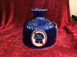 Vintage Pabst Blue Ribbon Beer Lighted Wall Sconce Light Lamp Bar Tavern Sign 3