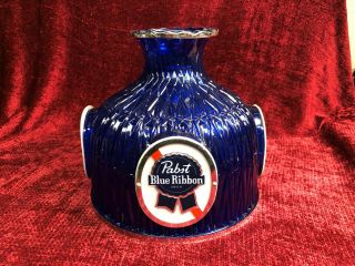 Vintage Pabst Blue Ribbon Beer Lighted Wall Sconce Light Lamp Bar Tavern Sign 4