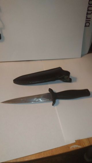 Vintage Gerber Mark I Boot/belt Knife Blade Leather Sheath Rare