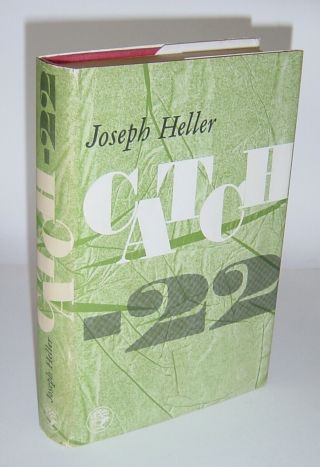 Joseph Heller - Catch - 22 - Uk 1st 1962 With Promo Card Rare