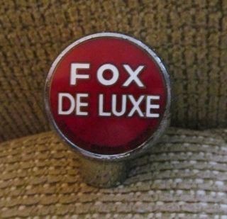 Vintage Fox Deluxe Ball Tap Knob / Handle Peter Fox Brewing Co Chicago Il