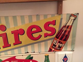 HIRES ROOTBEER SIGN,  soda pop collectable,  Vintage Rootbeer Sign,  Pop sign 10
