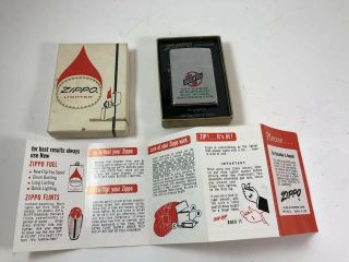 Vintage Bechtel Advertising Zippo Lighter