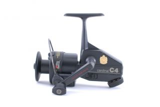 Abu Garcia cardinal C4 Spinning Reel [Very Good] w/Pouch,  Spool F/S From Japan 3