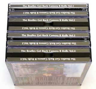 THE BEATLES - Get Back Camera B Rolls Vol.  1 - 4 QUARTER APPLE 24CD GOLD Set RARE 11