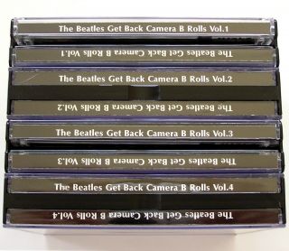 THE BEATLES - Get Back Camera B Rolls Vol.  1 - 4 QUARTER APPLE 24CD GOLD Set RARE 12
