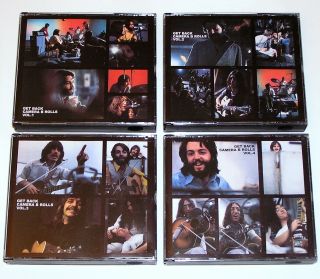 The Beatles - Get Back Camera B Rolls Vol.  1 - 4 Quarter Apple 24cd Gold Set Rare