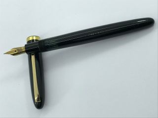 Vintage Omas Extra Fountain Pen 556/s Brev.  445846 Gold 14k Nib Made In Italy