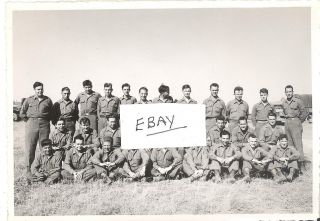 5 Each Ww2 Identified Photographs Of 2788th Engineer Forestry Company.  1945