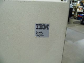 IBM Portable Personal Computer Vintage Luggable 5155 5