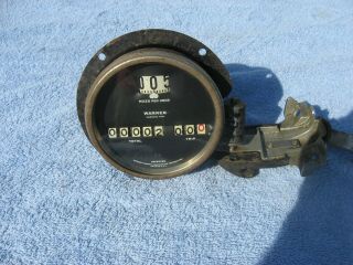 Warner Drum Vintage Speedometer 60 N.  O.  S.