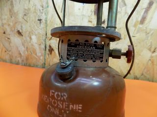 Vintage American Gas Machines AGM Burgundy Lantern 3470 model military? 2