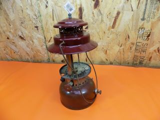 Vintage American Gas Machines AGM Burgundy Lantern 3470 model military? 3