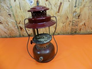 Vintage American Gas Machines AGM Burgundy Lantern 3470 model military? 4