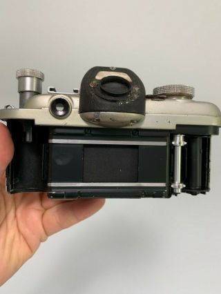 Alpa Reflex MODEL 6 Vintage Film Camera Body Serial Number 37959 9