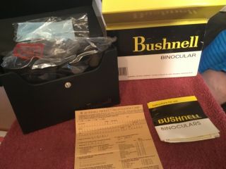 Vintage Bushnell 7 X 35 Wide Angle Sportview Insta Focus Binoculars 13 - 7367